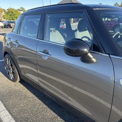 Classic Car Motoring - Repaired passenger side door of car
