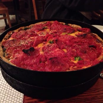 Pizzeria Due - Pick 3: spinach, tomato, and pepperoni - Pizza Near Me - Chicago, Illinois Pizzeria Due - Pick 3: spinach, tomato, and pepperoni - Pizza Near Me - Chicago, Illinois