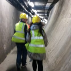 The Mersey Tunnel Tour - Very cold down there! !