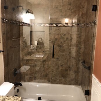 GCS Glass & Mirror - New glass bathtub swing door. - Glass & Mirrors Near Me - Phoenix, Arizona GCS Glass & Mirror - New glass bathtub swing door. - Glass & Mirrors Near Me - Phoenix, Arizona
