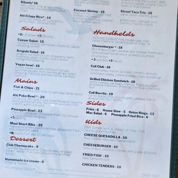 The Surf Club Oceanside - The menu - Lounges Near Me - Oceanside, California The Surf Club Oceanside - The menu - Lounges Near Me - Oceanside, California