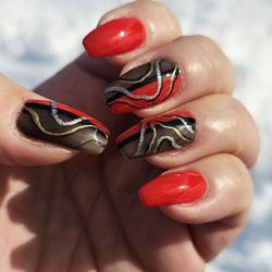 Kutting Room - Red and black always make my day!