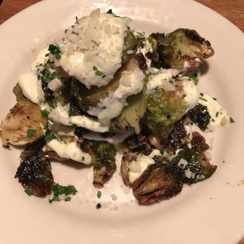R+D Kitchen - Brussels sprouts - order these! - New American Near Me - Santa Monica, California
