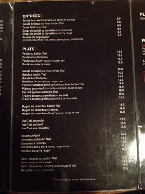 Menu photo 2 Le Bistrot Thaï Lille, 59