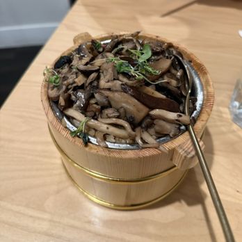 Jun Bistro - 松露野菌牛油拌饭 Truffle and mushroom rice (含豬肉Contains pork) - Chinese Near Me - Milpitas, California Jun Bistro - 松露野菌牛油拌饭 Truffle and mushroom rice (含豬肉Contains pork) - Chinese Near Me - Milpitas, California