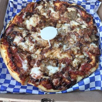 Chicago Pizza Company - The Rush... wow... great touch with the bbq sauce... so great.. - Pizza Near Me - El Cajon, California Chicago Pizza Company - The Rush... wow... great touch with the bbq sauce... so great.. - Pizza Near Me - El Cajon, California