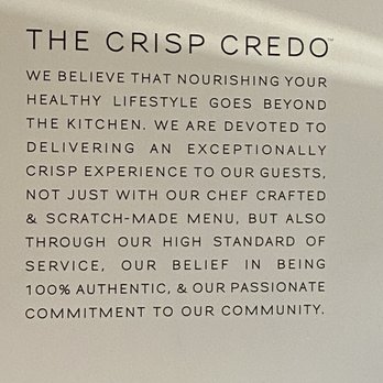 Crisp & Green - Credo - Salad Near Me - Omaha, Nebraska