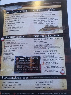 Menu photo 1 Lone Star Oyster Bar Fort Worth, TX Menu photo 1 Lone Star Oyster Bar Fort Worth, TX