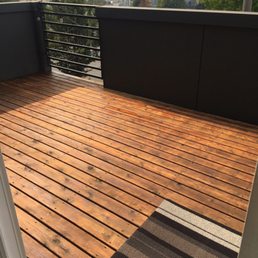 Resanding, staining and sealing