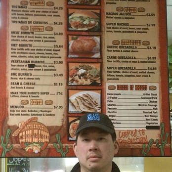 Tacos Jalisco - Plenty of time to take this picture, with menu, page 3 - Mexican Near Me - Truckee, California