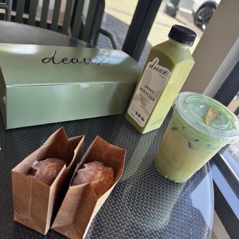 Deaux - Mint matcha, savory and sweet! - Donuts Near Me - Redlands, California