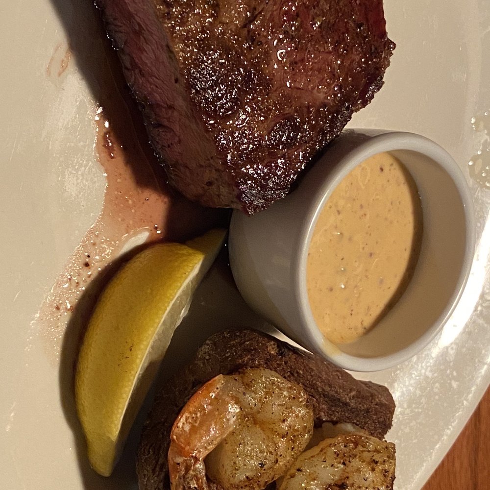 Outback Steakhouse - This is my half of the sirloin and shrimp - Steakhouses Near Me - Norwalk, California Outback Steakhouse - This is my half of the sirloin and shrimp - Steakhouses Near Me - Norwalk, California