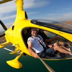Adventure Air - Flying over Lake Mathews