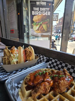 The Dirty Bird Chicken + Waffles by null