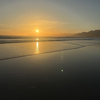 North Beach Campground - Sunset at NB Pismo - Campgrounds Near Me - Pismo Beach Ca, California