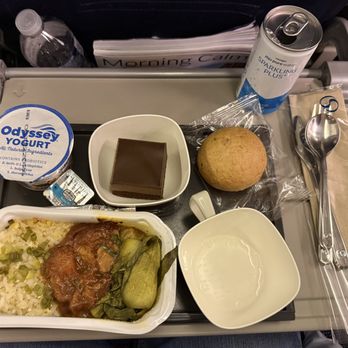 Korean Air - Chinese black pepper chicken dinner. - Airlines Near Me - Chicago, Illinois Korean Air - Chinese black pepper chicken dinner. - Airlines Near Me - Chicago, Illinois
