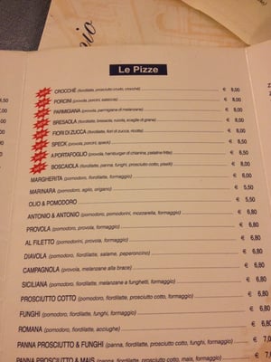 Menu photo 5 Antonio & Antonio Naples, NA