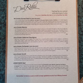Doce Robles Winery & Vineyard - Wineries Near Me - Paso Robles, California Doce Robles Winery & Vineyard - Wineries Near Me - Paso Robles, California