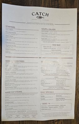 Menu photo 3 Catch Seafood Lexington, SC