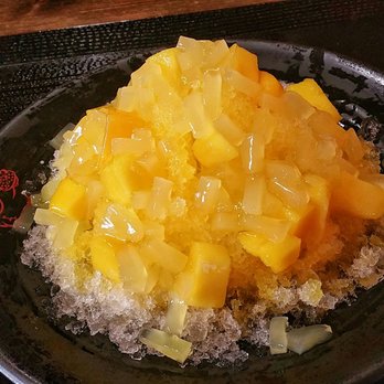 CT Sweet Kingdom - Mango shaved ice - Desserts Near Me - Boston, Massachusetts