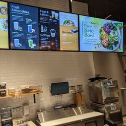 Copper Branch Vegan & Vegetarian Restaurant - Menu board partial