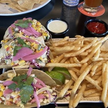 Tap club - Pork tacos with fries - Burgers Near Me - Missoula, Montana Tap club - Pork tacos with fries - Burgers Near Me - Missoula, Montana