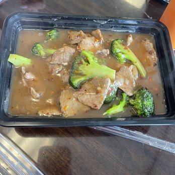 Pandan Thai Kitchen - Ladna with beef & level 3 spicy - Thai Near Me - Crowley, Texas Pandan Thai Kitchen - Ladna with beef & level 3 spicy - Thai Near Me - Crowley, Texas