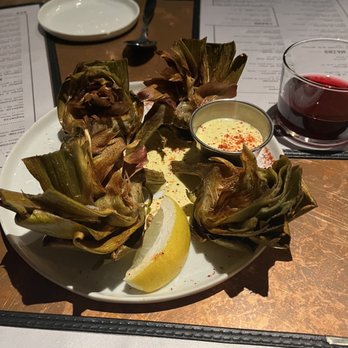 Valentina - Artichokes. The sauce is - Seafood Near Me - Encinitas, California Valentina - Artichokes. The sauce is - Seafood Near Me - Encinitas, California