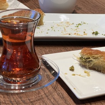 Baklava Home - Pistachio treat with tea - Bakeries Near Me - Paterson, New Jersey Baklava Home - Pistachio treat with tea - Bakeries Near Me - Paterson, New Jersey