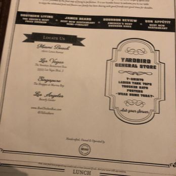 Yardbird - Southern Near Me - Las Vegas, Nevada