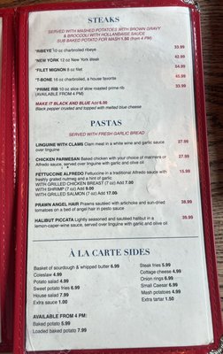 Menu photo 6 The Hangar On The Wharf Juneau, AK Menu photo 6 The Hangar On The Wharf Juneau, AK