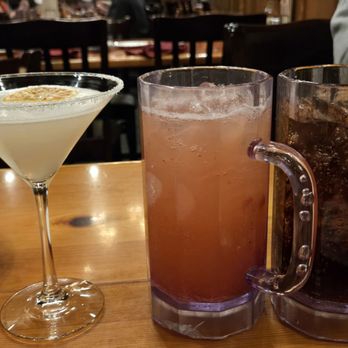 Cattlemens Steakhouse - Lemon drop, strawberry lemonade and coke. - Steakhouses Near Me - Redding, California