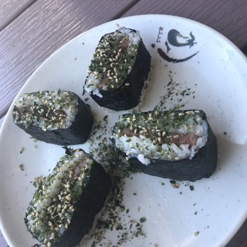 Got Plate Lunch - SPAM Musubi (they give you six but I ate a couple before taking a pic) - Hawaiian Near Me - Benicia, California