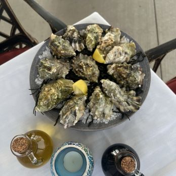Kw Saltwater Grill - baked and Rockefeller style oysters - Seafood Near Me - Fort Bragg, California