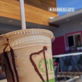 Rainbeau Jo's - Funky Monkey - Coffee & Tea Near Me - Lihue, Hawaii Rainbeau Jo's - Funky Monkey - Coffee & Tea Near Me - Lihue, Hawaii