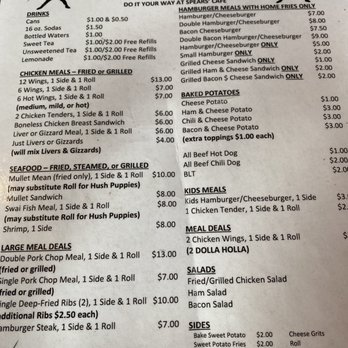 Spears' Cafe' - Menu - Southern Near Me - Marianna, Florida Spears' Cafe' - Menu - Southern Near Me - Marianna, Florida