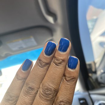 Violet Nails - Look how SHORT THEY ARE :( - Nail Salons Near Me - Winnetka, California