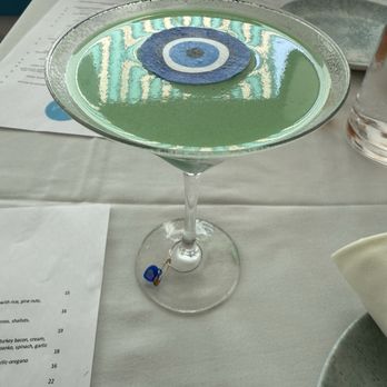 ELIA - Evil eye martini - Greek Near Me - Walnut Creek, California ELIA - Evil eye martini - Greek Near Me - Walnut Creek, California