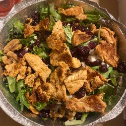 Siena's Torteria Pizzeria - Dry ass salad without dressing