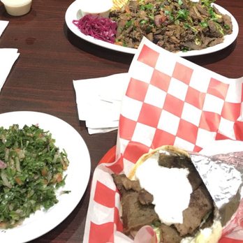 Chic-N-Gyro - Gyro sandwich, tabouli and beef shawerma platter. Delicious!!! - Mediterranean Near Me - Altamonte Springs, Florida Chic-N-Gyro - Gyro sandwich, tabouli and beef shawerma platter. Delicious!!! - Mediterranean Near Me - Altamonte Springs, Florida