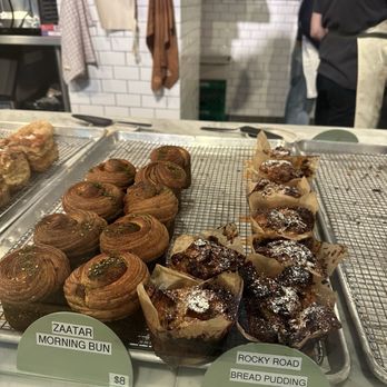 Librae Bakery - Zaatar morning bun / Rocky road bread pudding - Bakeries Near Me - New York, New York