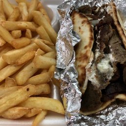 Gyro & Fries meal!