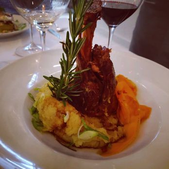 Paros Estiatorio - Both hub's and my favorite: the lamb shank with feta whipped potatoes - Greek Near Me - Overland Park, Kansas