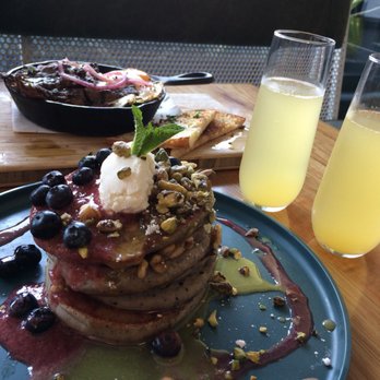 Outpost Kitchen - Blueberry Pancakes - Breakfast & Brunch Near Me - Costa Mesa, California Outpost Kitchen - Blueberry Pancakes - Breakfast & Brunch Near Me - Costa Mesa, California
