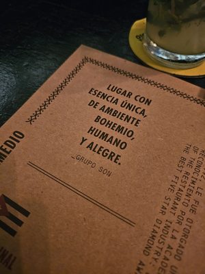 Menu photo 6 La Bodeguita del Medio Puerto Vallarta, JAL Menu photo 6 La Bodeguita del Medio Puerto Vallarta, JAL