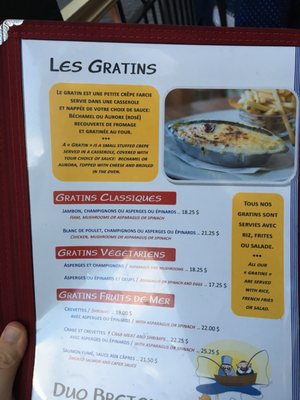 Menu photo 8 Au Petit Coin Breton Quebec City, QC Menu photo 8 Au Petit Coin Breton Quebec City, QC
