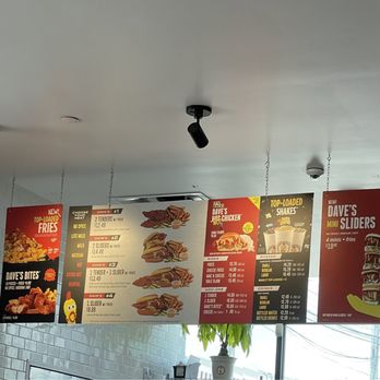 Dave's Hot Chicken - Menu - Chicken Shop Near Me - Houston, Texas Dave's Hot Chicken - Menu - Chicken Shop Near Me - Houston, Texas