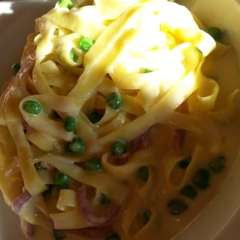 Lo Coco's - Fettuccine with peas and prosciutto - Italian Near Me - Oakland, California
