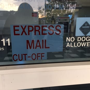 US Post Office - Showing they do not have a time posted for the express mail cut off - Post Offices Near Me - Dana Point, California US Post Office - Showing they do not have a time posted for the express mail cut off - Post Offices Near Me - Dana Point, California