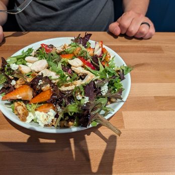Able Baker Brewing - Bomb Shelter - Strawberry fields salad. So good we've ordered it twice! - Brewpubs Near Me - Las Vegas, Nevada